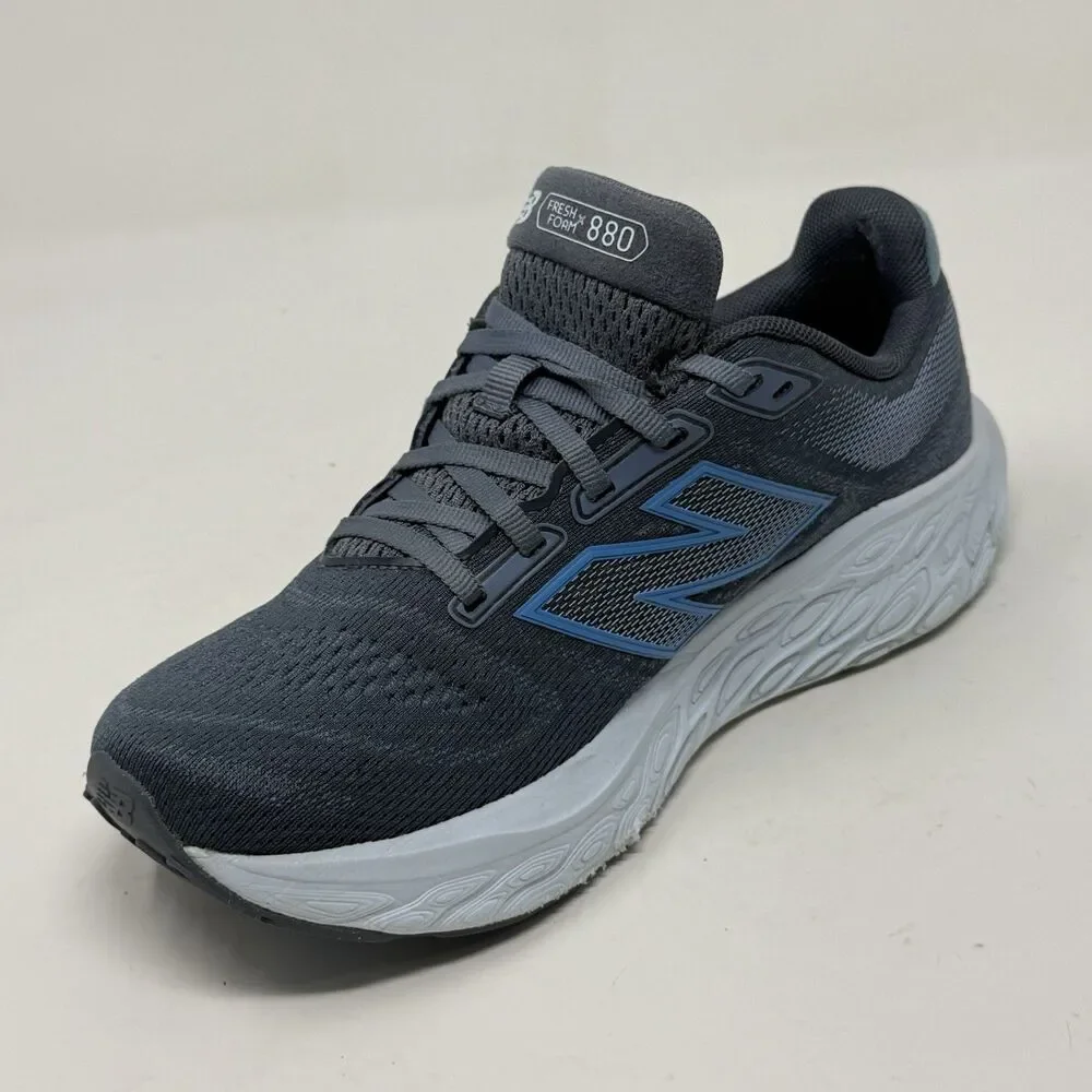 New Balance Fresh Foam 880v14 Sneakers Womens 8 M Gray Quarry Blue Running Shoes